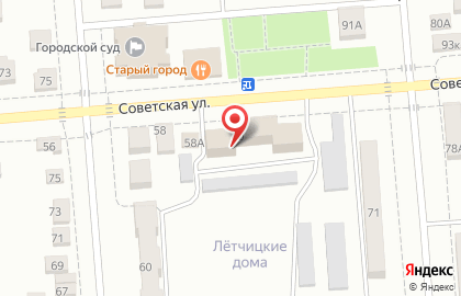 Торговая компания Уют, торговая компания на Советской улице на карте