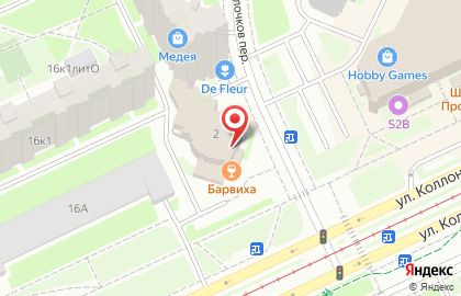 Ателье Пуговкинъ на проспекте Большевиков на карте