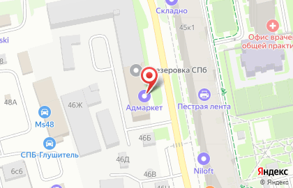 Группа компаний Векта на Полевой Сабировской улице на карте