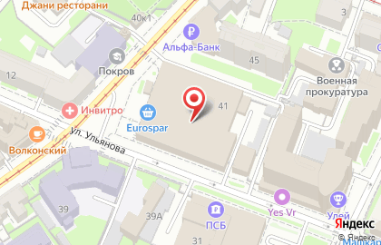 Книжный магазин Читай город в Нижегородском районе на карте