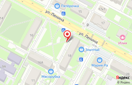 Дуэт на улице Ленина на карте