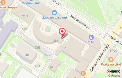 Зоомагазин Франки на Московской площади на карте