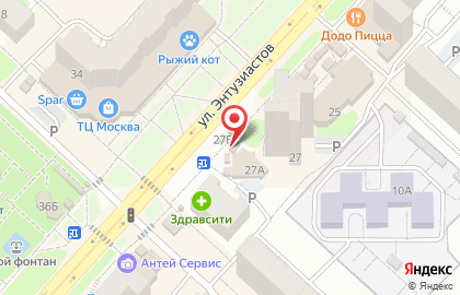 Киоск по продаже фруктов и овощей в Чебоксарах на карте