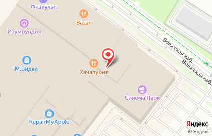 Кафе ЕврАзия в Нижнем Новгороде на карте