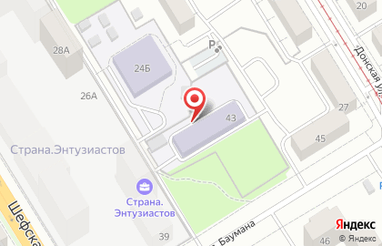 Детский сад №125 в Орджоникидзевском районе на карте
