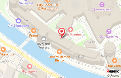 КРЕДИТ ЕВРОПА БАНК на Павелецкой на карте