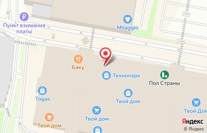 Магазин электроники и бытовой техники Технопарк на Международной улице на карте