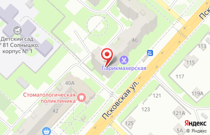 Торговая компания в Великом Новгороде на карте