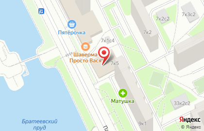 Парикмахерская в Москве на карте
