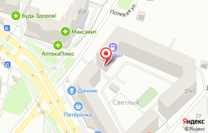 Магазин посуды Хрустальный мир на улице Новосёлов на карте