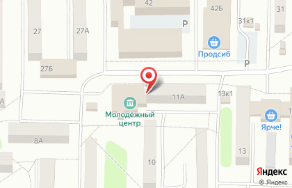 Городской информационно-технический центр в Новосибирске на карте