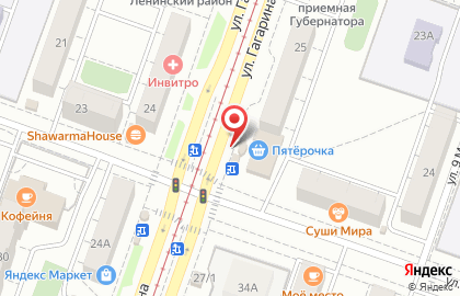Цветочный салон Камелия в Ленинском районе на карте