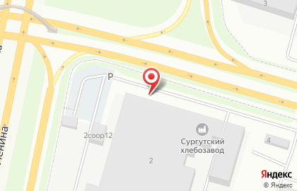 Сургутский хлебозавод на Нефтеюганском шоссе на карте
