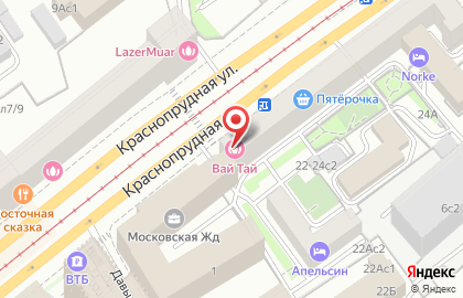 Социальная аптека Столички на метро Красносельская на карте