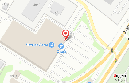 Салон сотовой связи МегаФон в Очаково-Матвеевском на карте