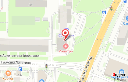 Парикмахерская Мила в Нижегородском районе на карте