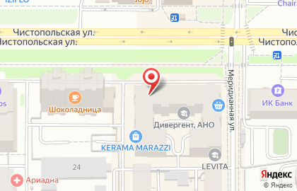 Магазин бытовой техники Miele в Ново-Савиновском районе на карте