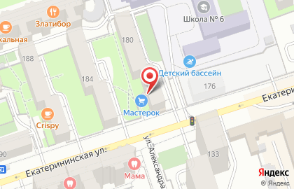 Магазин товаров для ремонта Мастерок на карте