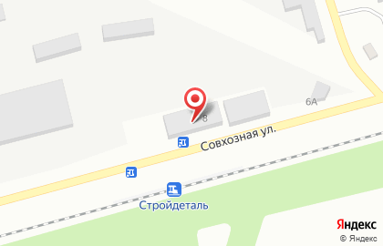 Жилстрой на Совхозной улице на карте