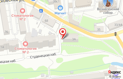Продовольственный магазин Эконом в Октябрьском районе на карте