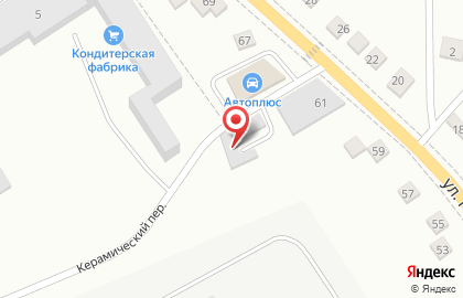 Автокомплекс на улице Михалицына на карте
