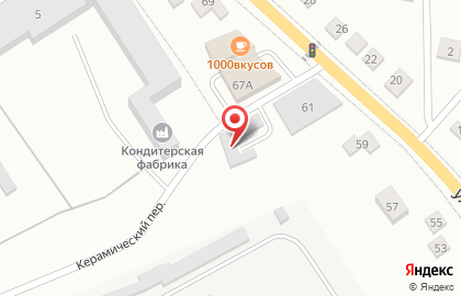 Автостоянка в Орле на карте