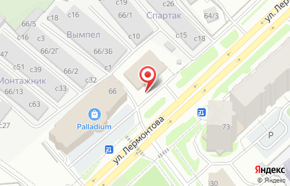 Big Boss на улице Лермонтова на карте