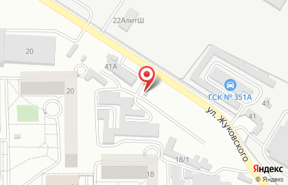 Автостоянка в Хабаровске на карте