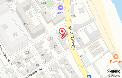 Гостиница Багама на карте