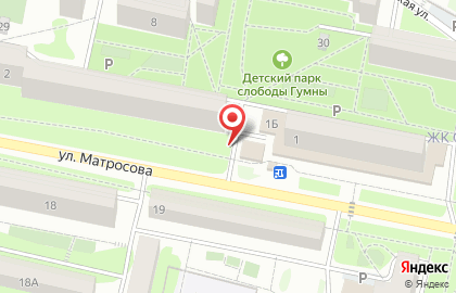 Киоск по продаже фастфудной продукции в Старом Осколе на карте