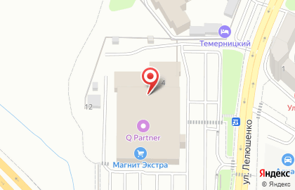 Банкомат АКБ МОСОБЛБАНК на улице Лелюшенко, 4 на карте