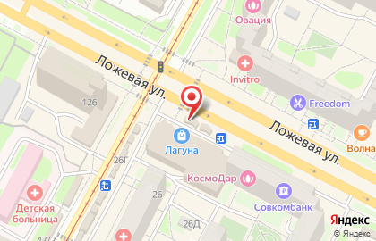 Фирменный магазин белорусской косметики БК в Пролетарском районе на карте