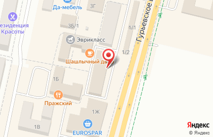 Магазин кондитерских изделий в Калининграде на карте