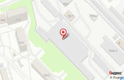 Торговая компания Сибирь Колесо на Волочаевской улице на карте