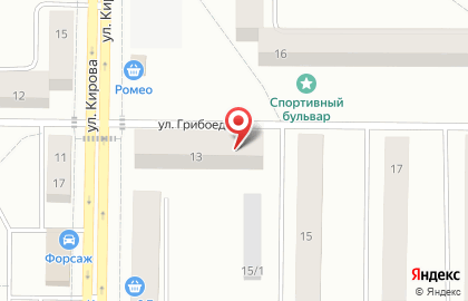 Центр Информационных Технологий на улице Грибоедова на карте