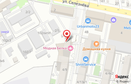 Салон красоты Модная Белка на карте