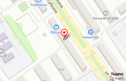 Банкомат Уральский банк Сбербанка России на улице Губкина, 43 в Ишимбае на карте
