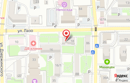 Магазин строительных материалов Каскад во Владивостоке на карте
