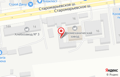 Магазин автозапчастей, ООО Рубин на карте