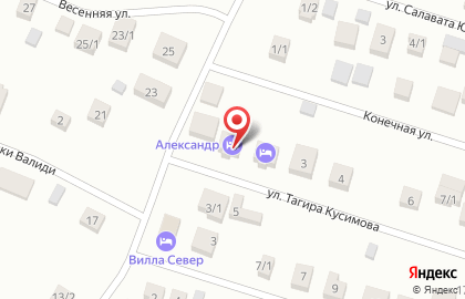 Отель Грин в Уфе на карте