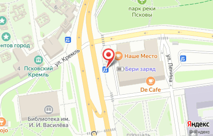 Магазин Рыбное место на улице Ленина на карте