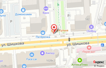 Кафе быстрого питания Робин Сдобин в Центральном районе на карте