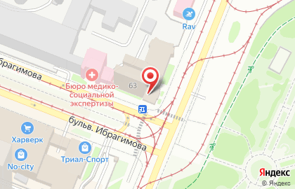 Башкортостанская таможня на бульваре Ибрагимова на карте