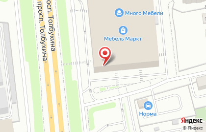 Магазин белорусской мебели Зов в Красноперекопском районе на карте