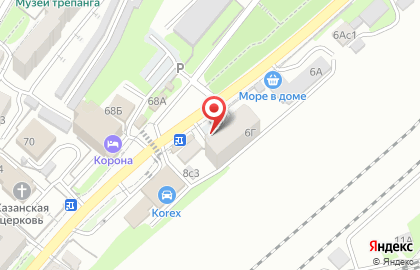 Продуктовый магазин во Владивостоке на карте