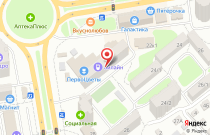 Донской ломбард на проспекте Королёва на карте