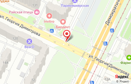 Киоск по продаже фруктов и овощей в Самаре на карте