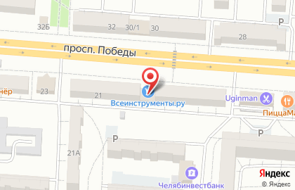 Мебельная компания Дриада на проспекте Победы на карте