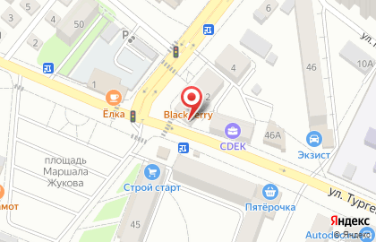 Магазин Табакерка в Советском районе на карте