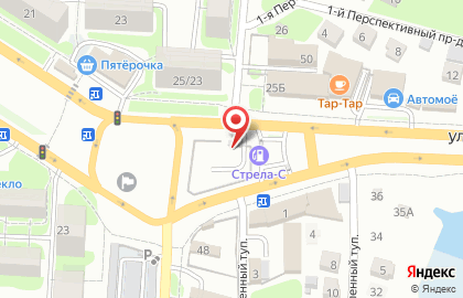 Шиномонтажная мастерская в Ленинском районе на карте